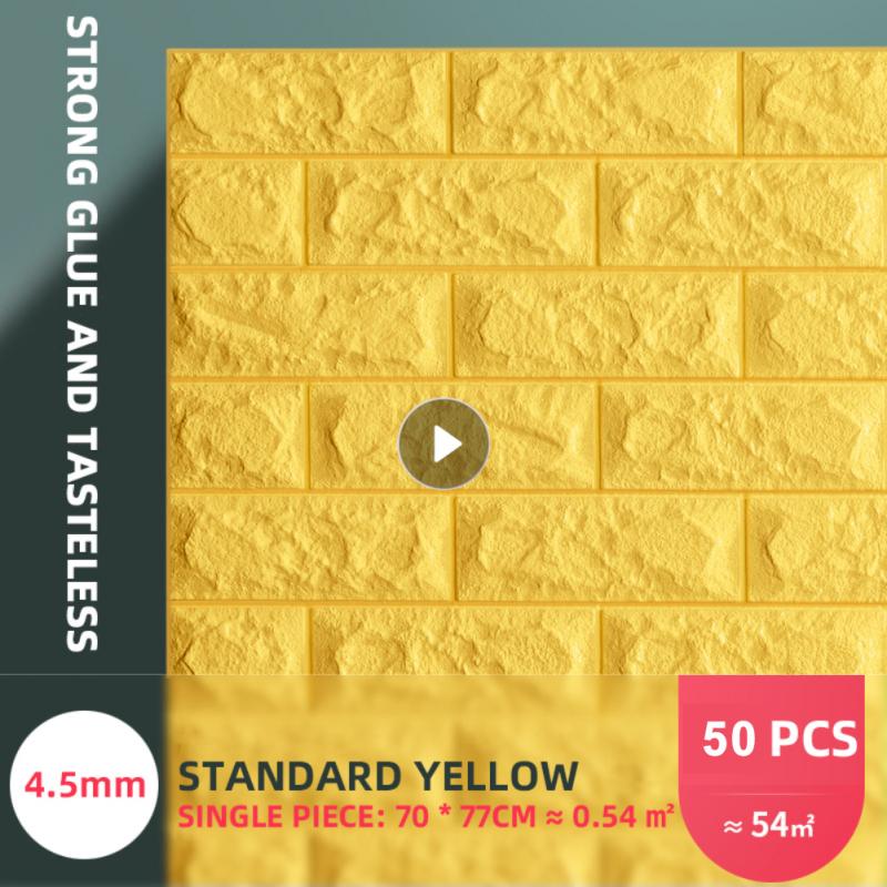 Imitation Brick Waterproof Self Adhesive Wallpaper - Build Your Podcast