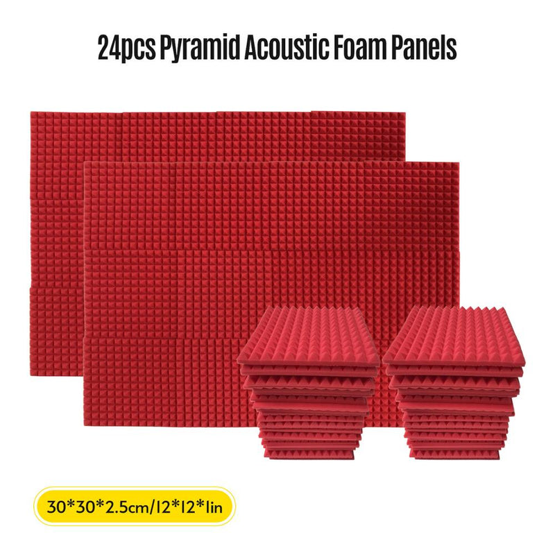 High Density Studio Acoustic Foam - Build Your Podcast