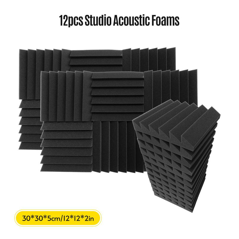 High Density Studio Acoustic Foam - Build Your Podcast